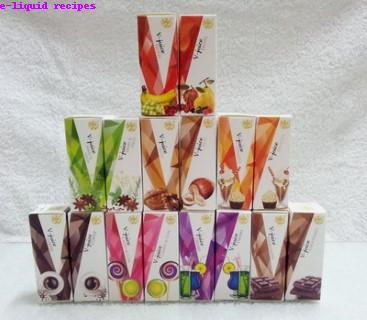 E liquid is becoming increasingly popular over prefilled products because it's less expensive, easier to use, and has fewer drawbacks. e-liquid recipes
